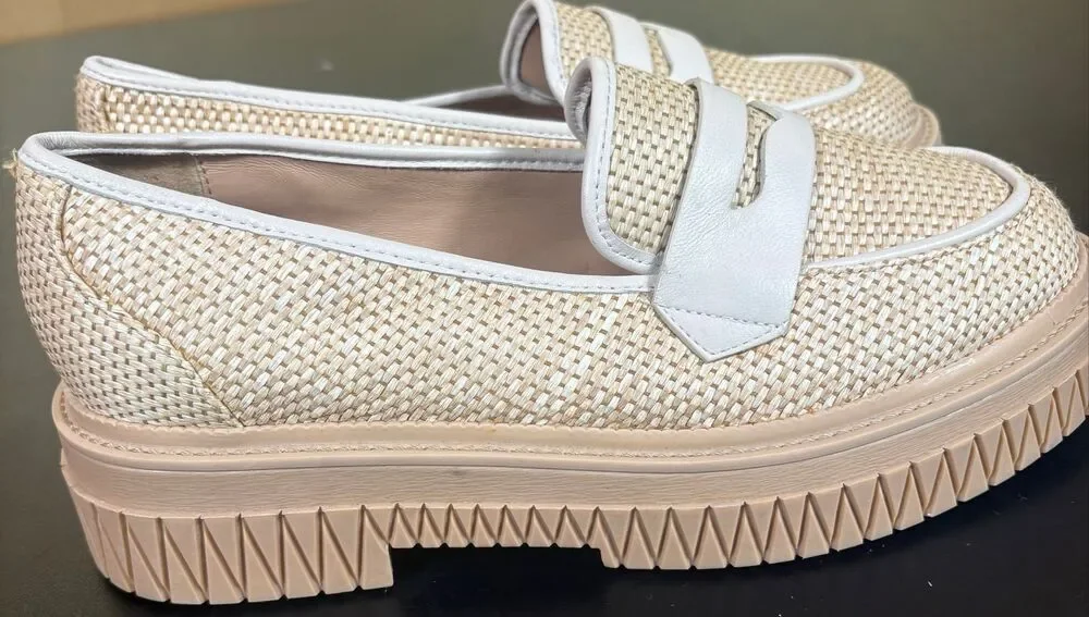 Schutz Viola Weekend Platform Loafer Womens Shoes Size 9
